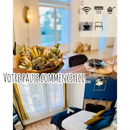Chaleureux T2 Proche Gare Apartment
